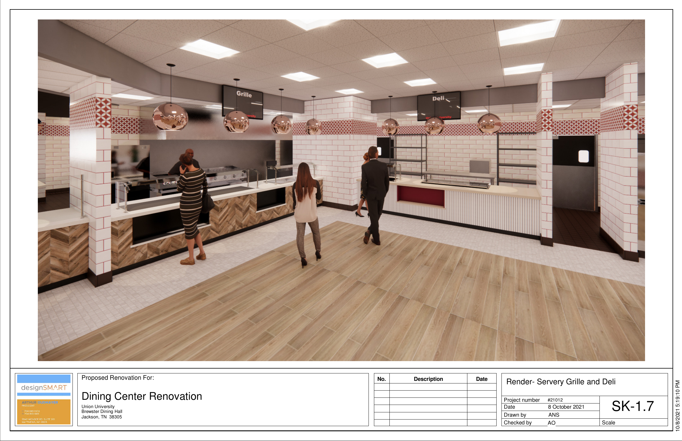 Union University servery rendering